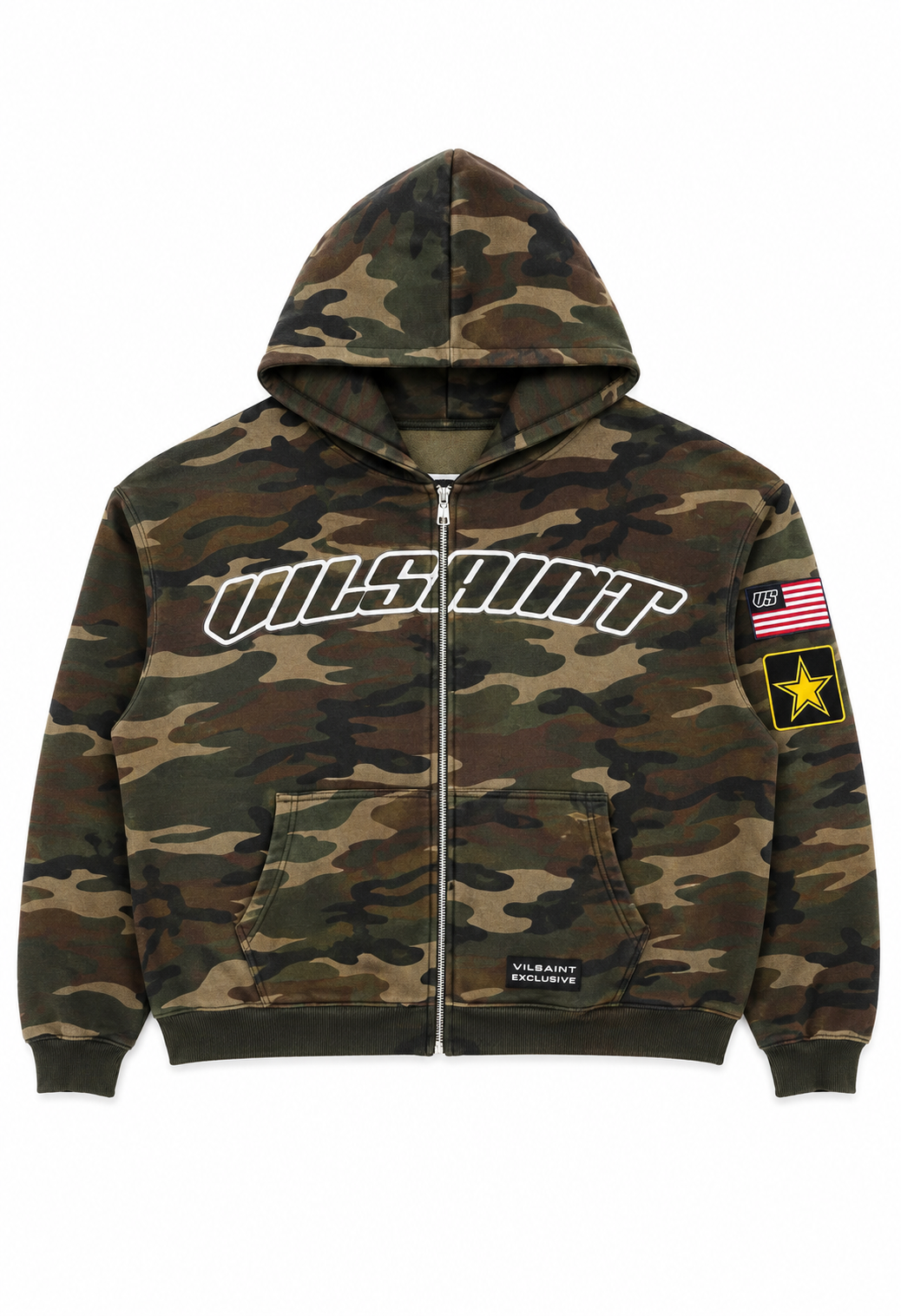 VILSAINT (EXCLUSIVE) CAMO ZIPUP