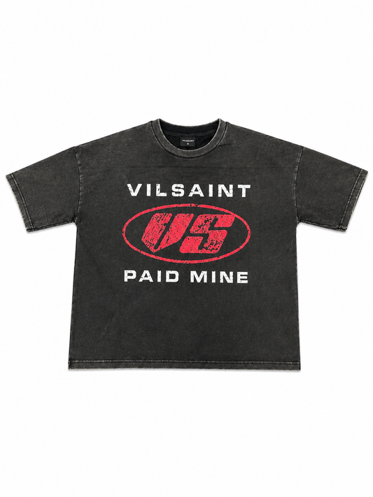 VS “PAID MINE” ACID WASH TEE