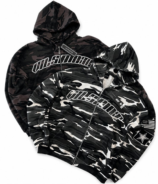VILSAINT (EXCLUSIVE) CAMO ZIPUP