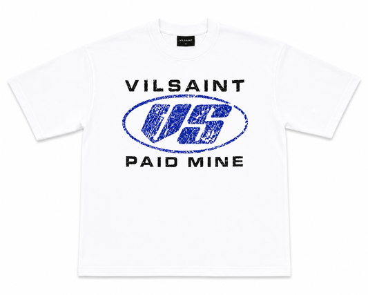 VS “PAID MINE” BLUE TEE